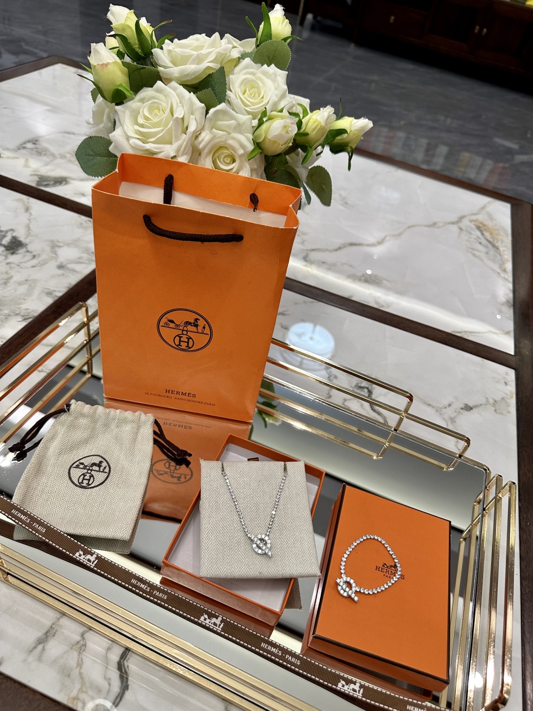 HERMES jewelry model 48